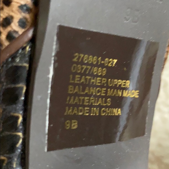 Colin Stuart animal print calf hair platform bootie - Picture 9 of 11